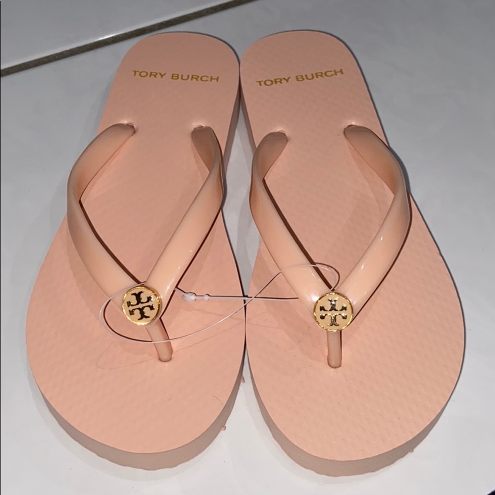Light Pink Tory Burch Flip Flops